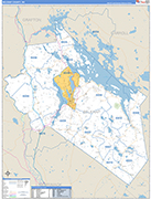 Belknap Wall Map Basic Style