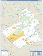 Carbon Wall Map Basic Style
