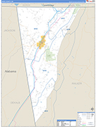 Dade Wall Map Basic Style