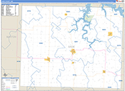 Dade Wall Map Basic Style