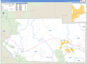 Fremont Wall Map Basic Style