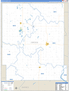Griggs Wall Map Basic Style