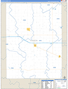 Hanson Wall Map Basic Style