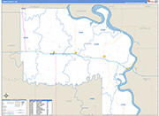 Lyman Wall Map Basic Style
