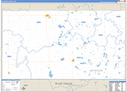 McIntosh Wall Map Basic Style