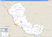 Mingo Wall Map Basic Style