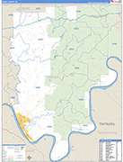 Perry Wall Map Basic Style