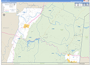 Polk Wall Map Basic Style