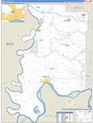 Posey Wall Map Basic Style