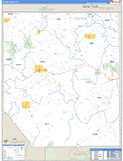 Potter Wall Map Basic Style