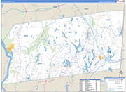 Putnam Wall Map Basic Style
