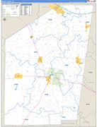 Ripley Wall Map Basic Style