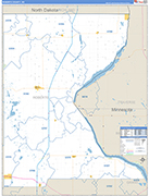 Roberts Wall Map Basic Style