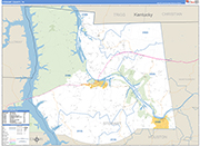 Stewart Wall Map Basic Style