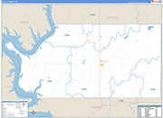 Sully Wall Map Basic Style