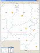 Turner Wall Map Basic Style