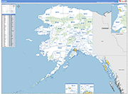 Alaska  Map Basic Style