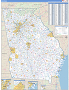Georgia  Map Basic Style