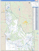 Idaho  Map Basic Style