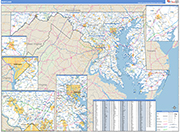 Maryland  Map Basic Style
