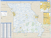 Missouri  Map Basic Style