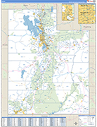 Utah  Map Basic Style
