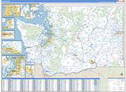 Washington  Map Basic Style