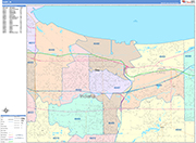 Gary  Wall Map Color Cast Style