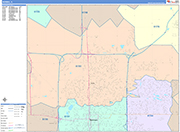 Normal  Wall Map Color Cast Style