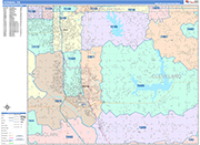 Norman  Map Book Color Cast Style
