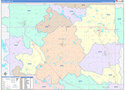 Noble Wall Map Color Cast Style