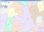 Owen Wall Map Color Cast Style