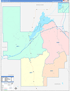 Power Wall Map Color Cast Style