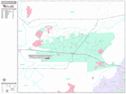 Camarillo Wall Map Premium Style