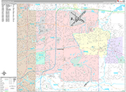 Cheektowaga  Wall Map Premium Style