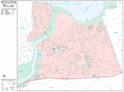 Folsom Wall Map Premium Style