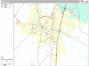 Franklin Wall Map Premium Style