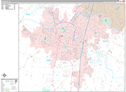 Franklin  Wall Map Premium Style