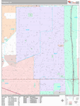 Gardena Wall Map Premium Style