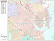 Garland Wall Map Premium Style