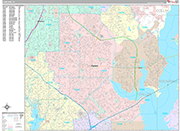 Garland  Wall Map Premium Style