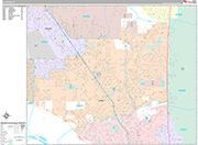 Layton  Wall Map Premium Style