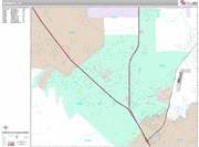 Murrieta Wall Map Premium Style