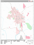 Napa Wall Map Premium Style