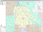 Norwalk  Wall Map Premium Style