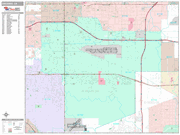 Ontario Wall Map Premium Style