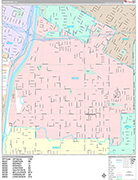 Paramount Wall Map Premium Style