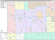 Southfield  Wall Map Premium Style