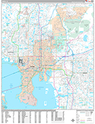 Tampa  Map Book Premium Style