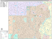 Taylorsville  Digital Map Premium Style